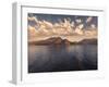 Lake Como Viewed from Bellagio at Dawn, Lombardy, Italy, Europe-Ian Egner-Framed Photographic Print