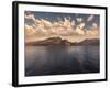 Lake Como Viewed from Bellagio at Dawn, Lombardy, Italy, Europe-Ian Egner-Framed Photographic Print