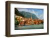 Lake Como Village, Italy-Chris Vest-Framed Art Print