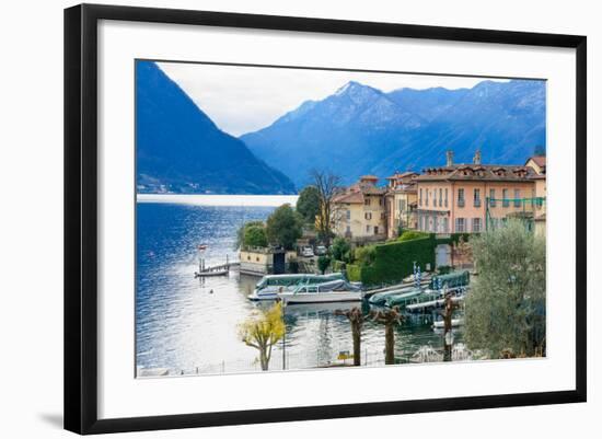 Lake Como-RnDmS-Framed Photographic Print