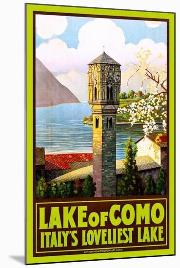 Lake Como-l.G. Mattoni-Mounted Art Print
