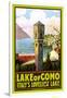 Lake Como-l.G. Mattoni-Framed Art Print