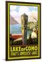 Lake Como-l.G. Mattoni-Framed Art Print