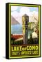 Lake Como-l.G. Mattoni-Framed Stretched Canvas