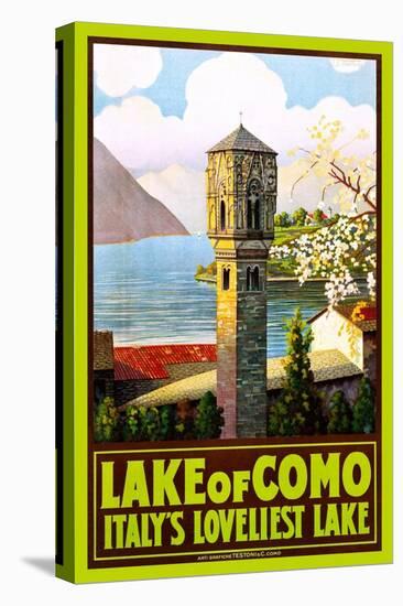 Lake Como-l.G. Mattoni-Stretched Canvas