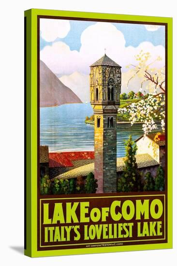 Lake Como-l.G. Mattoni-Stretched Canvas