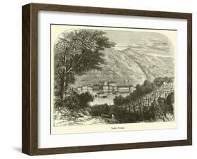 Lake Como-null-Framed Giclee Print