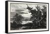 Lake Couchiching, Canada, Nineteenth Century-null-Framed Stretched Canvas
