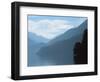 Lake Crescent in the Olympic Mountains, Washington, USA-Jerry Ginsberg-Framed Photographic Print