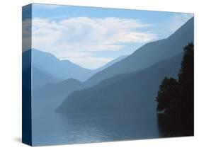Lake Crescent in the Olympic Mountains, Washington, USA-Jerry Ginsberg-Stretched Canvas