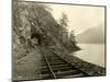 Lake Crescent Road, 1918-Asahel Curtis-Mounted Giclee Print