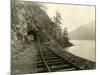 Lake Crescent Road, 1918-Asahel Curtis-Mounted Giclee Print