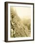 Lake Crescent Road, 1918-Asahel Curtis-Framed Giclee Print