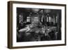 Lake Crescent Tavern Lobby Washington Photograph - Lake Crescent, WA-Lantern Press-Framed Art Print