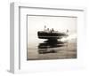 Lake Cruiser-Vintage Photography-Framed Art Print