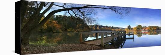 Lake Daylesford 2-Wayne Bradbury-Stretched Canvas