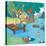 Lake Days - Jack & Jill-Bob Ostrom-Stretched Canvas