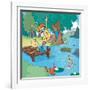 Lake Days - Jack & Jill-Bob Ostrom-Framed Giclee Print