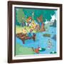 Lake Days - Jack & Jill-Bob Ostrom-Framed Giclee Print