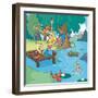 Lake Days - Jack & Jill-Bob Ostrom-Framed Giclee Print