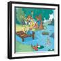 Lake Days - Jack & Jill-Bob Ostrom-Framed Giclee Print