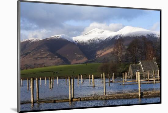 Lake Derwentwater and Skiddaw-James-Mounted Photographic Print