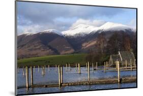 Lake Derwentwater and Skiddaw-James-Mounted Photographic Print