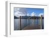 Lake Derwentwater and the Northern Fells, View from the Boat Landings at Keswick, North Lakeland-James Emmerson-Framed Photographic Print