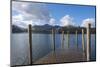 Lake Derwentwater and the Northern Fells, View from the Boat Landings at Keswick, North Lakeland-James Emmerson-Mounted Photographic Print