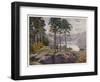 Lake District: Derwentwater from Castle Head, with Lodore at the Centre-null-Framed Art Print