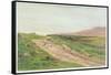 Lake District-Cuthbert Rigby-Framed Stretched Canvas