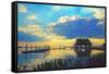 Lake Dora Sunset-Bruce Nawrocke-Framed Stretched Canvas