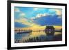 Lake Dora Sunset-Bruce Nawrocke-Framed Art Print