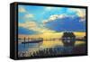 Lake Dora Sunset-Bruce Nawrocke-Framed Stretched Canvas