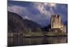 Lake Duich and Eilean Donan Castle Near Edinburgh, Scotland, United Kingdom-null-Mounted Giclee Print