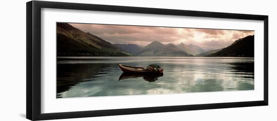 Lake Duich Highlands Scotland-null-Framed Premium Photographic Print