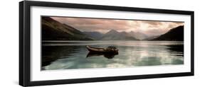 Lake Duich Highlands Scotland-null-Framed Premium Photographic Print