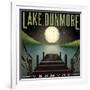 Lake Dunmore Dock-Ryan Fowler-Framed Art Print