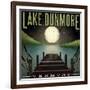 Lake Dunmore Dock-Ryan Fowler-Framed Art Print