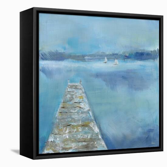 Lake Edge II-Sue Schlabach-Framed Stretched Canvas