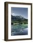 Lake Eibsee with 'Zugspitze'-null-Framed Photographic Print