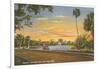 Lake Eola, Orlando, Florida-null-Framed Art Print