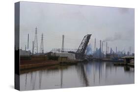Lake Erie Polluted Waterway-Charles Rotkin-Stretched Canvas