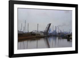 Lake Erie Polluted Waterway-Charles Rotkin-Framed Photographic Print