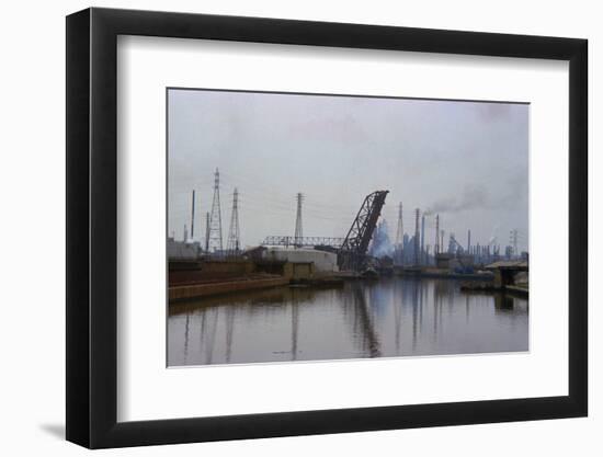 Lake Erie Polluted Waterway-Charles Rotkin-Framed Photographic Print