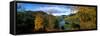 Lake Faskally Highlands Scotland-null-Framed Stretched Canvas