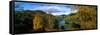 Lake Faskally Highlands Scotland-null-Framed Stretched Canvas
