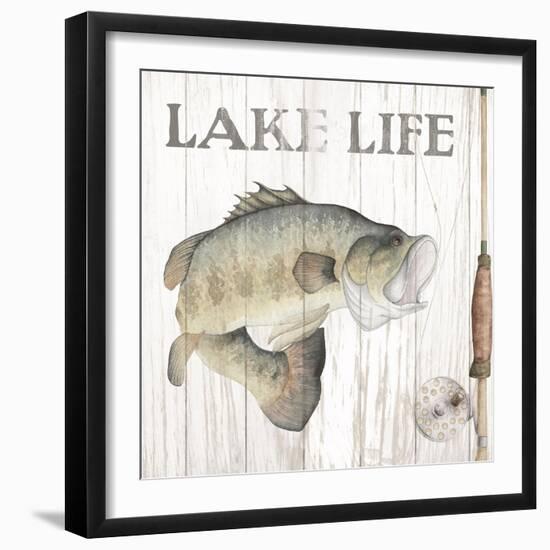 Lake Fishing II-Wild Apple Portfolio-Framed Art Print