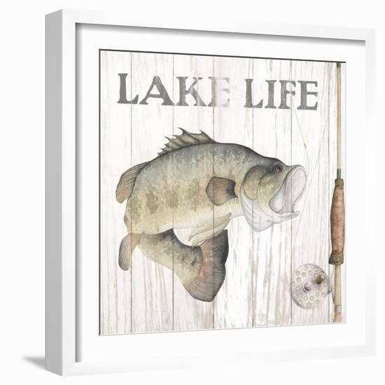 Lake Fishing II-Wild Apple Portfolio-Framed Art Print