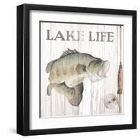 Lake Fishing II-Wild Apple Portfolio-Framed Art Print